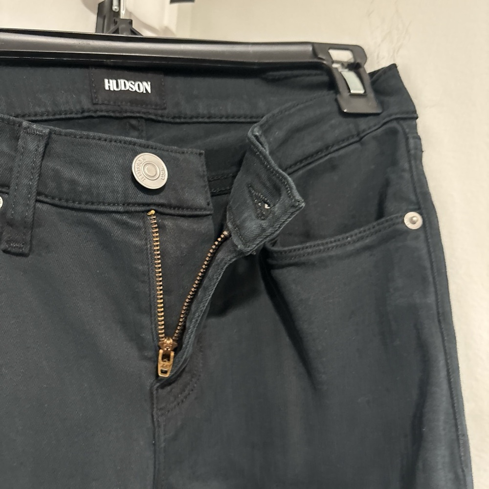 Hudson Jeans Black Ankle Krista Skinny Jeans - Picture 3 of 6